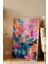 Pop Art Renkli Fırça Darbeleri Çerçeveli Tablo - Pop Art Poster Tablo 1