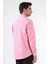 Pembe Erkek Regular Fit Brent Düğmeli Yaka Uzun Kol Gömlek 3