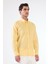 Sarı Erkek Regular Fit Brent Düğmeli Yaka Uzun Kol Gömlek 2