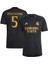 Real Madrid 2023/24 Yeni Sezon Jude Bellingham Siyah Alternatif Forması (Third Shirt) 1