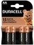 Duracell LR6/MN1500 1.5V Alkalin 4'lü Aa Kalem Pil 1