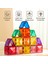 Renkli Magnetic Tiles - 60 Parça 6