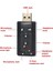 7.1 USB Stereo Ses Adaptörü , Harici Ses Kartı, Pc ve Dizüstü Bilgisayar Için 3D USB Ses Adaptörü, 3
