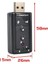 7.1 USB Stereo Ses Adaptörü , Harici Ses Kartı, Pc ve Dizüstü Bilgisayar Için 3D USB Ses Adaptörü, 4
