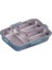 -Laxson Beslenme Kabı Çelik Ithal Hurry Pembe Mor 97143 3
