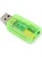 5.1 USB Stereo Ses Adaptörü , Harici Ses Kartı, Pc ve Dizüstü Bilgisayar Için 3D USB Ses Adaptörü, 1