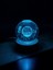 3D Satürn Kız Küre Kristal LED Gece Lambası – Usb'li Ahşap Standlı LED Masa & Gece Lambası Rgb 2