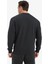 %100 Pamuk Regular Fit Bisiklet Yaka Antrasit Erkek Sweatshirt E8339AX/AR235 5