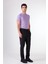 Koyu Lacivert Erkek Regular Fit Düz Pantolon - 103937 2