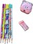 6 Adet Kurşun Kalem, 1 Adet Silka Pastel Silgi ve 1 Adet Kalemtıraş Kırtasiye Seti 1