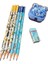 6 Adet Kurşun Kalem, 1 Adet Silka Pastel Silgi ve 1 Adet Kalemtıraş Kırtasiye Seti 1