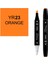 Touch Twin Brush Marker YR23 Orange 1