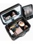 Mini Siyah Lüks Aydınlatmalı Seyahat Makyaj Çantası 4