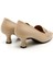 Kadın Topuklu/ Stiletto 64N0 Frau Nappa Alpaca(Beige) 4