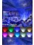 Galaxy Uzay Istasyonu Bluetooth Hoparlör Projektör Gece Lambası Lazer Işık ve Parti LED Disko Topu 4