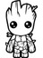 GMWAX Groot Özel Yeni Sticker 15*10 cm 1