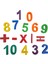 3D Baskı Renkli Matematik Öğrenme Seti (Sayılar ve Işlem Sembolleri 0-10) 2