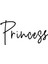 GMWAX Princess Sticker 20 x 10 cm 1