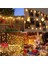 5 Metre 28 LED Fişli Gün Işığı Mini Top LED Balkon Bahçe Ev Ofis Iç-Dış Mekan Dekoratif Süsleme LED 3