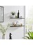 Dekoratif 2 Adet Beyaz Siyah Çerçevelik, Duvar Rafı, Baharatlık, Montessori Raf 2 Decorative Frame, Wall Shelf, Spice Rack, 1 Piecemontessori Shelf1 1