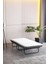 Limnihome Devon Metal Katlanır Karyola + Yatak (Beyaz) 1