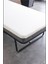 Limnihome Devon Metal Katlanır Karyola + Yatak (Beyaz) 2