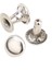 7 mm Nikel Metal Rivet 100 Takım 6