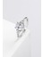 Triple Side Oval Zirkon Taşlı 925 Ayar Gümüş Bayan Yüzük 1