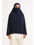Hazır Türban Peçeli Pratik Şal/ Eşarp, Tesettür Nikapli Hijab - Namaz Örtüsü Sufle (5xl) 1