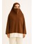 Hazır Türban Peçeli Pratik Şal/ Eşarp, Tesettür Nikapli Hijab - Namaz Örtüsü Sufle (5xl) 1