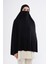 Hazır Türban Peçeli Pratik Şal/ Eşarp, Tesettür Nikapli Hijab - Namaz Örtüsü Sufle (5xl) 1