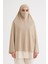 Hazır Türban Peçeli Pratik Şal/ Eşarp, Tesettür Nikapli Hijab - Namaz Örtüsü Sufle (5xl) 1