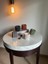 5'li Ay Yüzey Kendinden Desenli Pinterest Mum Set 2