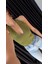 Halter Yaka Yeşil Triko Bluz 2