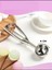 Inox 4 cm Dondurma Kaşığı - Karpuz Kurabiye Köfte Helva Porsiyonlama 722039 2
