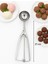 Inox 4 cm Dondurma Kaşığı - Karpuz Kurabiye Köfte Helva Porsiyonlama 722039 7