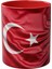 Türk Bayrağı Desenli Baskılı Kupa 1