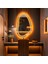 Axira Amber Led'li Lazer Kumlamalı Lavabo & Banyo Aynası (Dokunmatik Sensörlü) 2