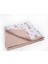 Kırdaki Tavşan Krem Bebek Battaniyesi, 80X80 cm %100 Pamuk Muslin Kumaşlı 4
