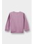 Kız Bebek Bisiklet Yaka İçi Yumuşak Tüylü Baskılı Sweatshirt E8352A525AU 3