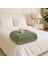 HB&Victory Waffle %100 Pamuk Premium Yatak Örtüsü Çağla Yeşili Renk Çift Kişilik 230X250 cm 3
