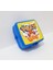 Beslenme Kabı 13X13X9 cm Okul Için Desenli Beslenme Kutusu Gıda Saklama Kabı 1