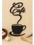 3D Cafe Bardak Duvar Süsü - 700 1