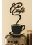 3D Cafe Bardak Duvar Süsü - 700 3