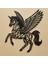 3D Pegasus At Duvar Süsü - 704 4