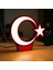 3D Türk Bayragi LED Lamba - 514 1