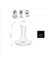 Şarap Havalandırma Karafı 75A - 1500 ml 4