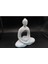 3D Lotuslu Meditatif HEYKEL-147 4