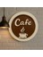 3D Yuvarlak Cafe Duvar Süsü - 706 2