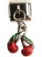 MOON SİRİUS Italyan Charm Bileklik Ucu Kiraz (1 Adet) 2